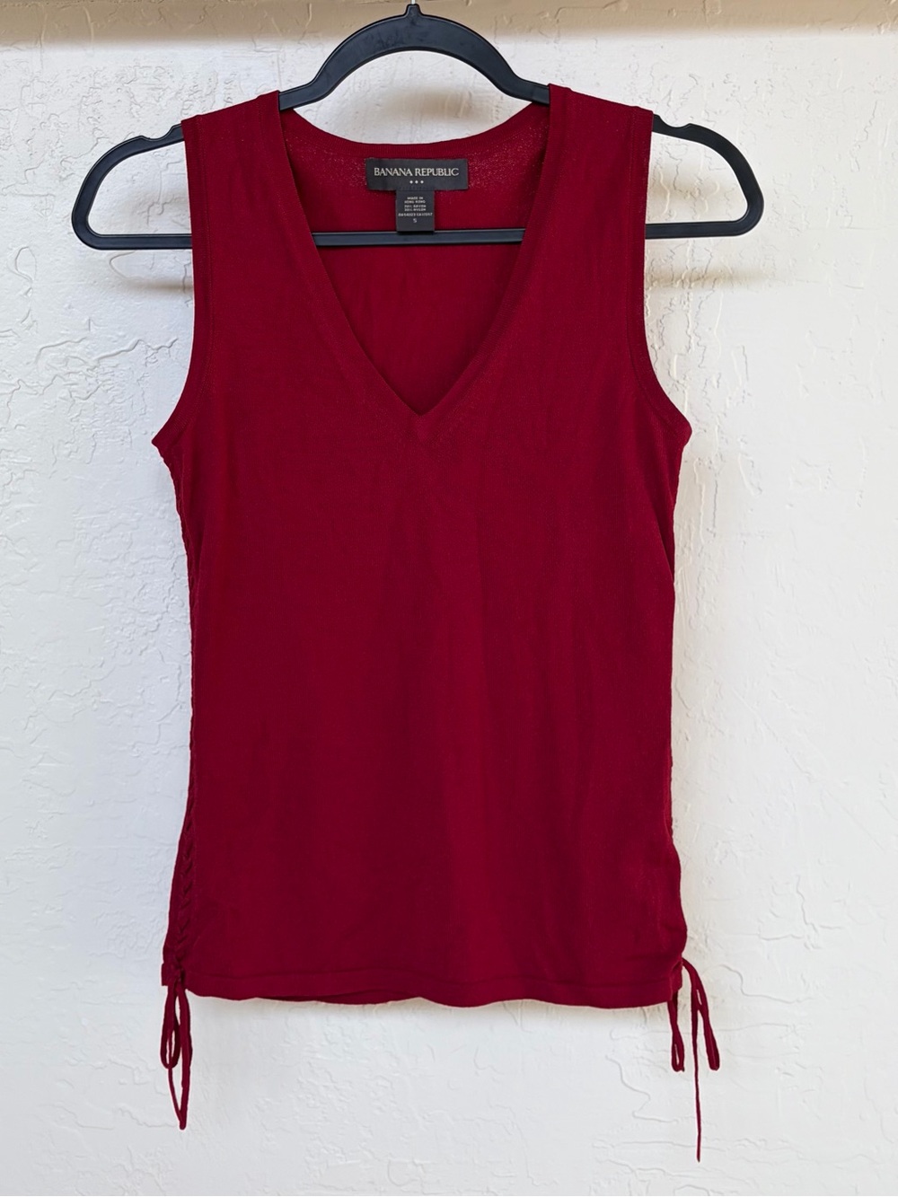 Vintage Banana Republic Knit Tie Knot Tank Top